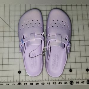 Skechers Purple Shimmer Clogs